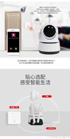 智慧生活之眼 現貨無線網絡攝像USB多功能擴展高清家用360度全景辦公監控攝像機評測